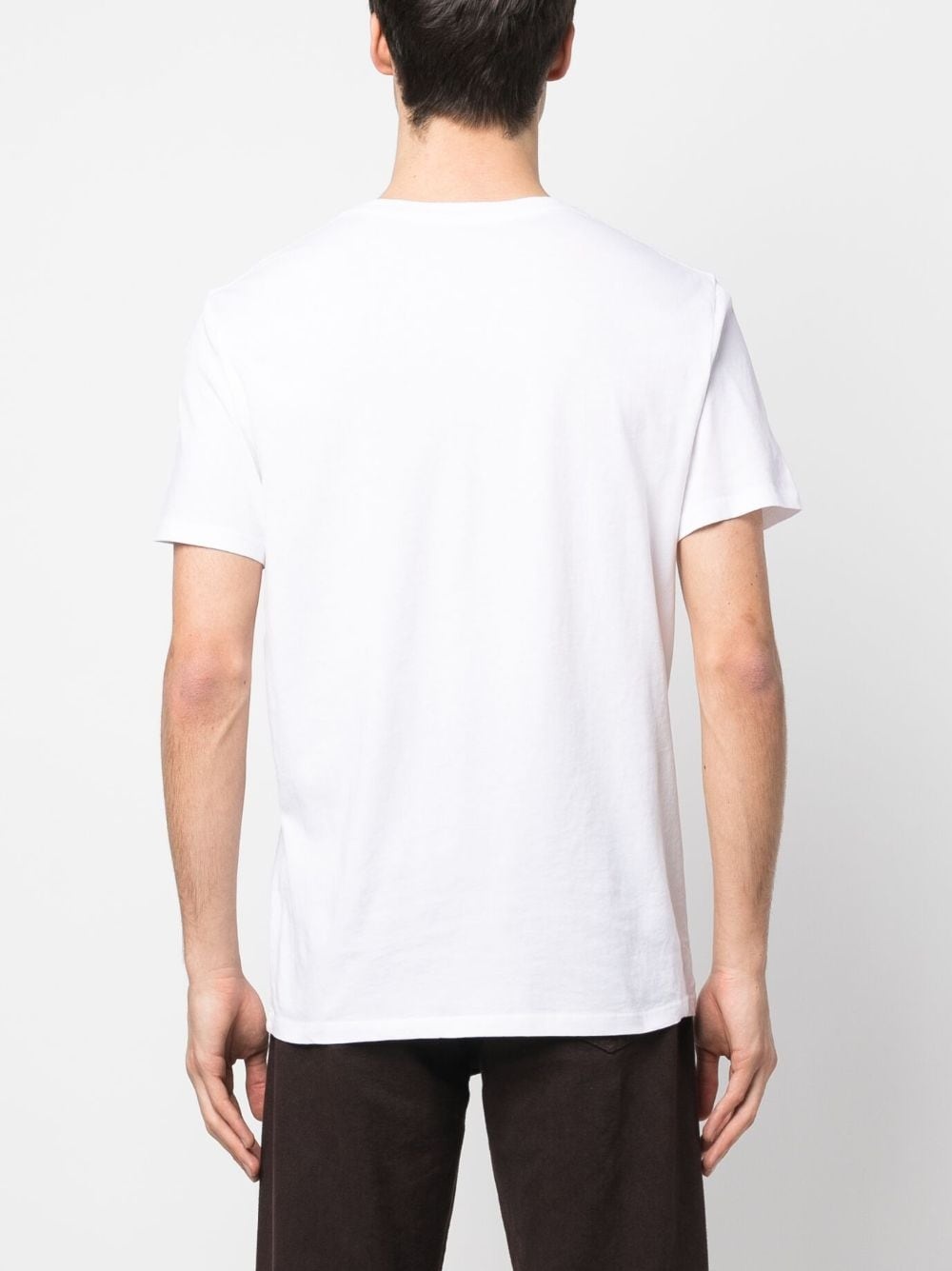 logo-print cotton T-shirt - 4