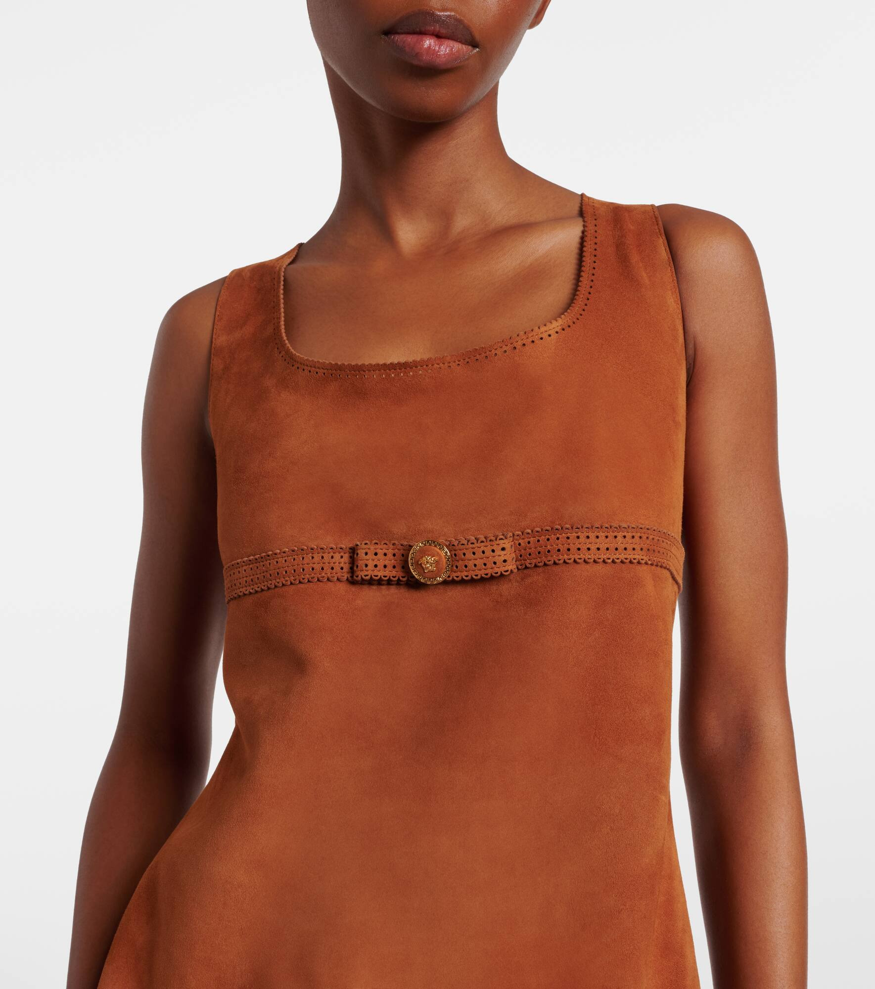 Suede minidress - 4