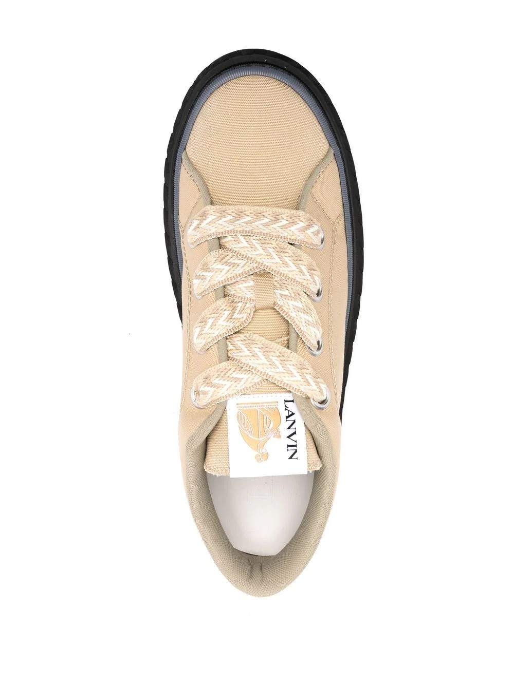 logo low-top sneakers - 4