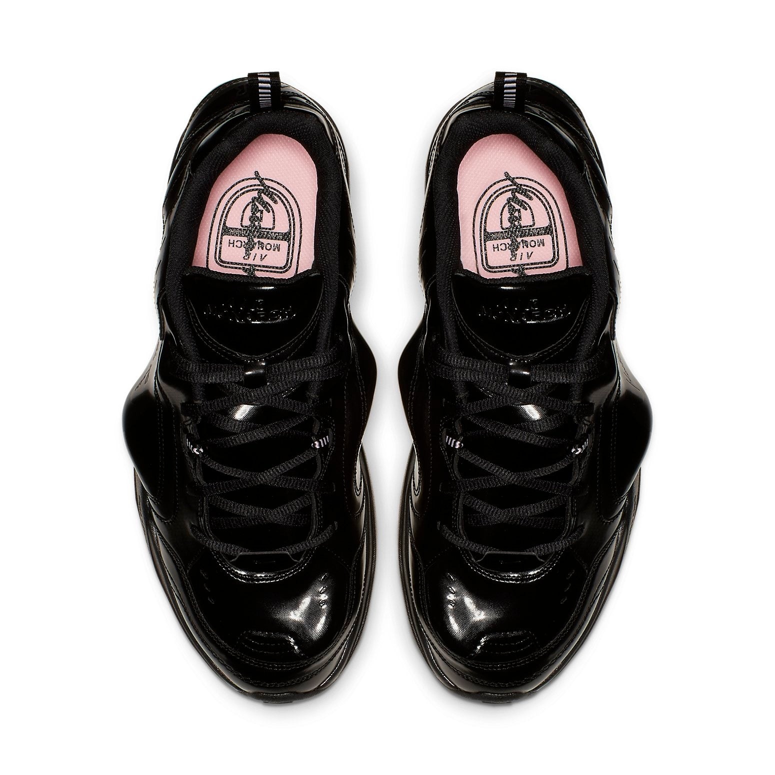 Nike Air Monarch IV x Martine Rose 'Triple Black' AT3147-001 - 4