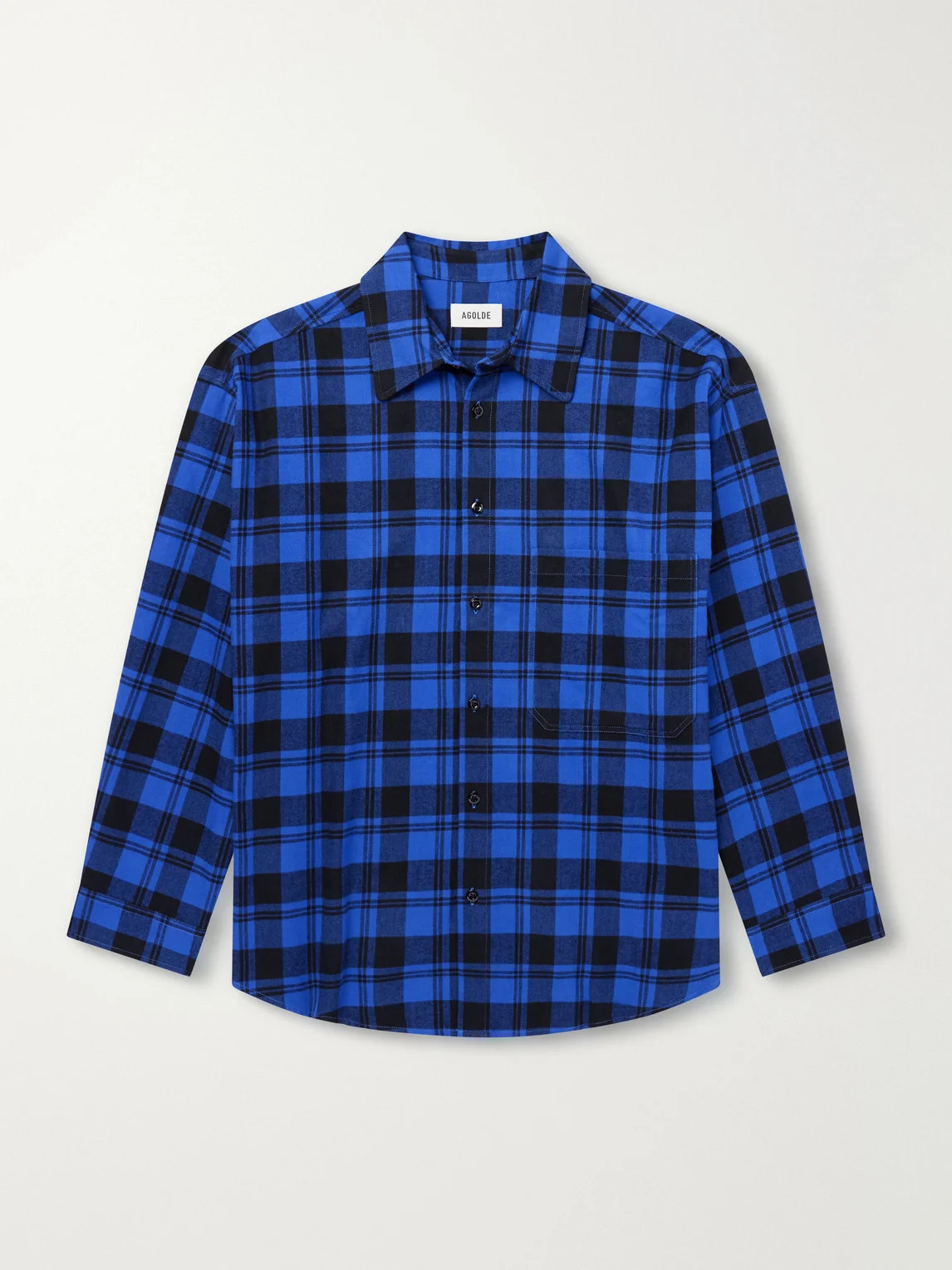 Stanhope Checked Cotton-Flannel Shirt - 1