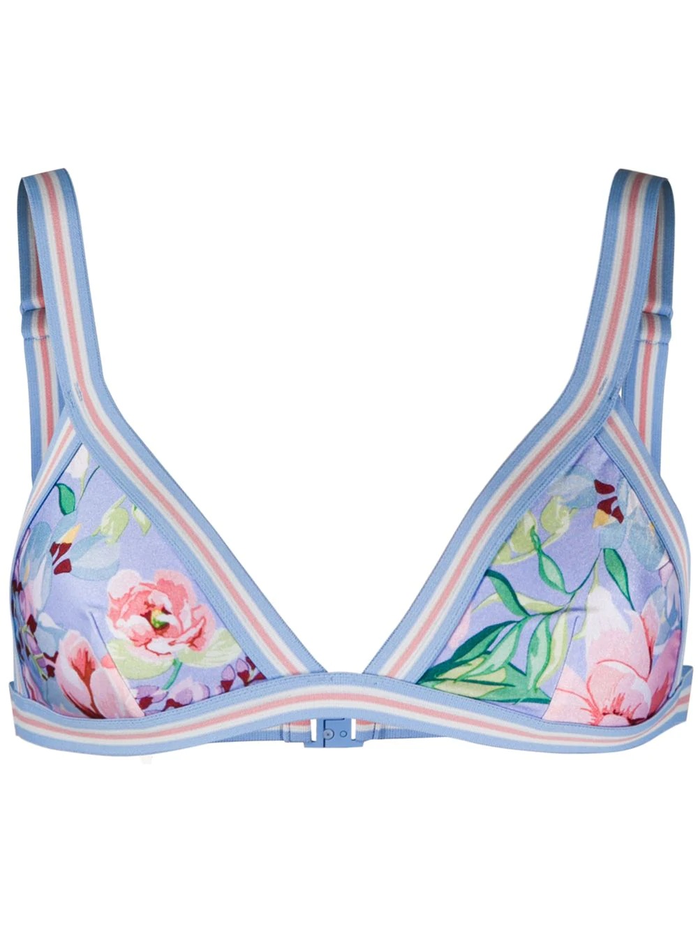 Cornflower Floral bikini top - 1