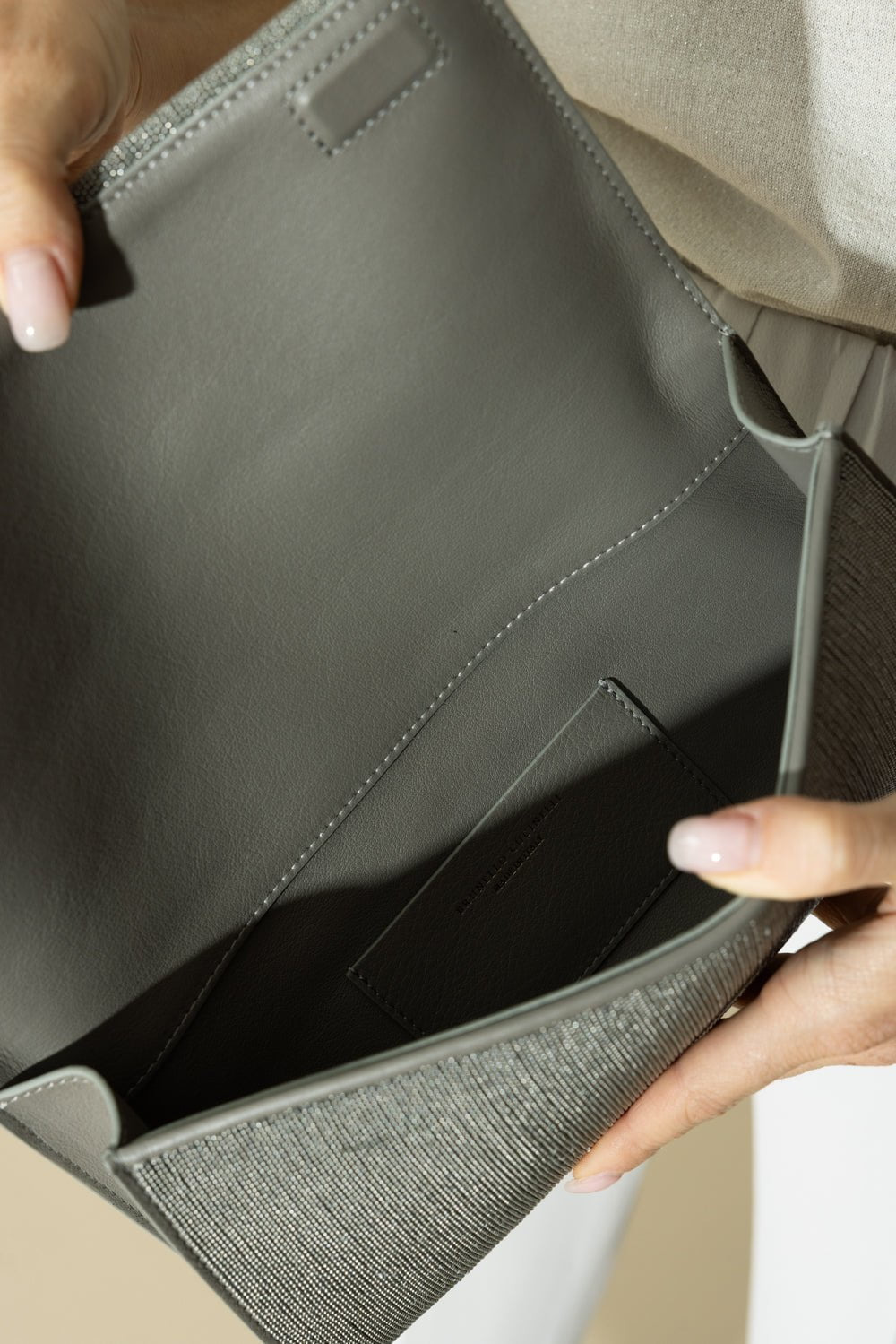 Precious Clutch - Slate - 4
