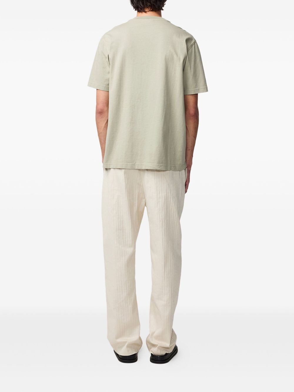 Adam logo-embroidered T-shirt - 3