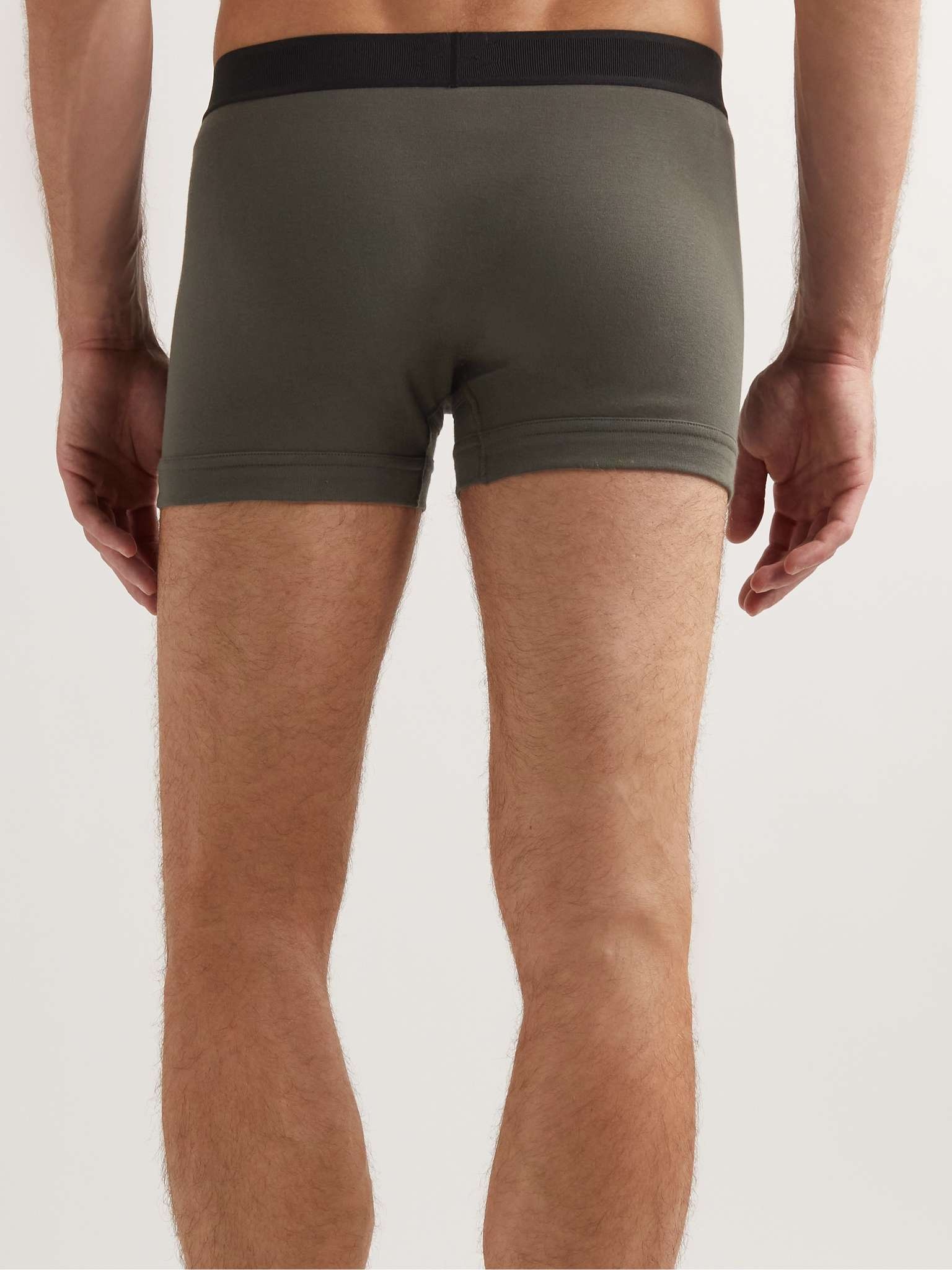 Stretch-Cotton Boxer Briefs - 3