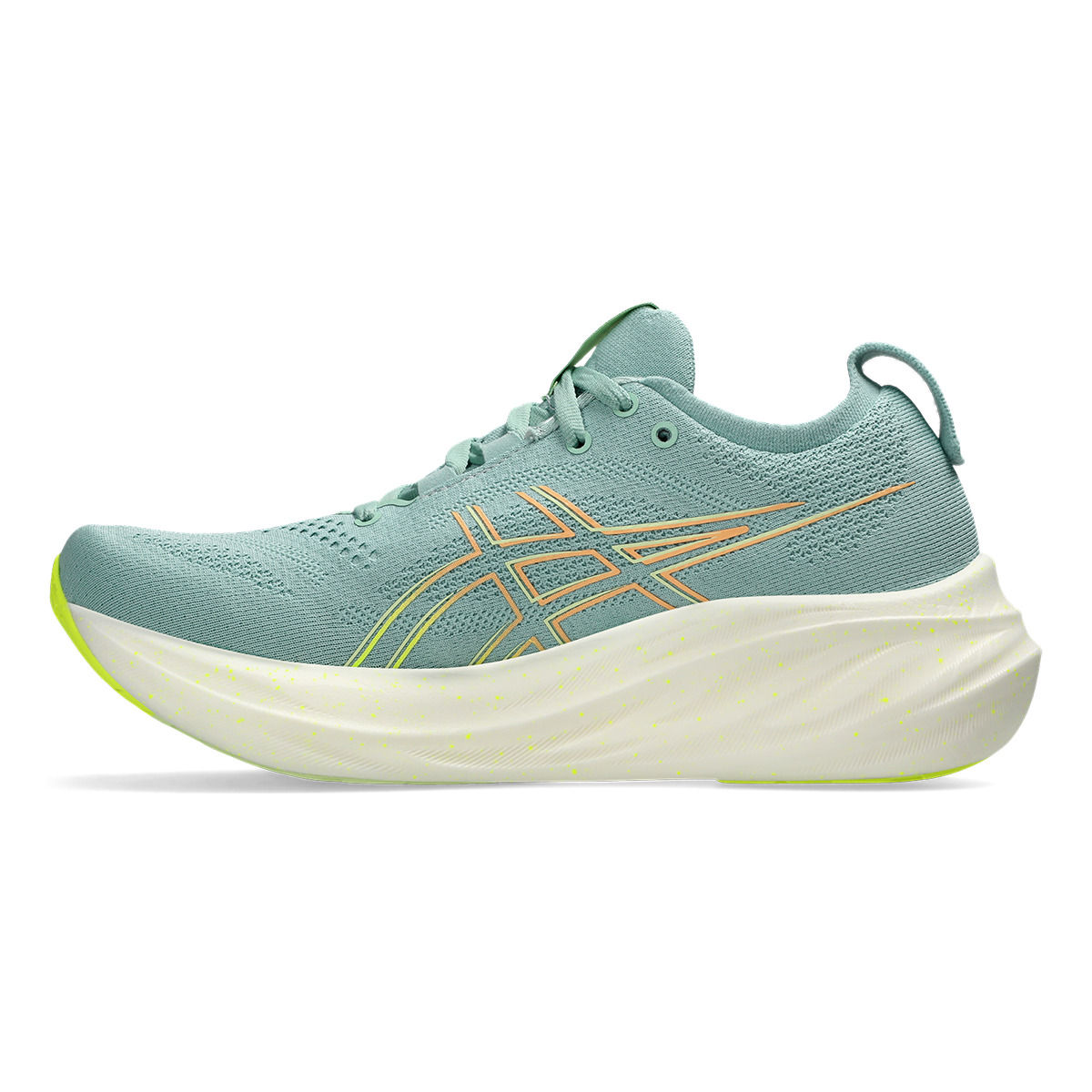 Asics Gel Nimbus 26 - Light Celadon - Safety Yellow - 2