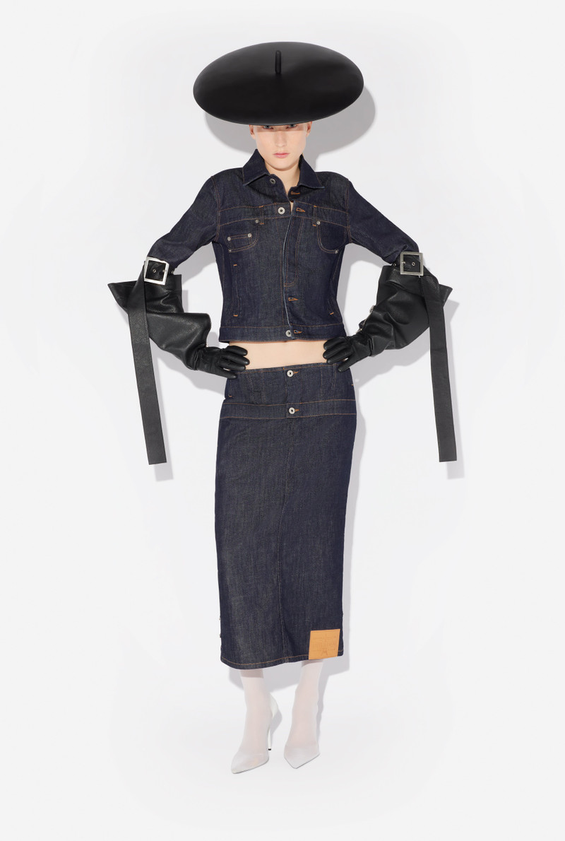 THE INVERTED DENIM SKIRT 1