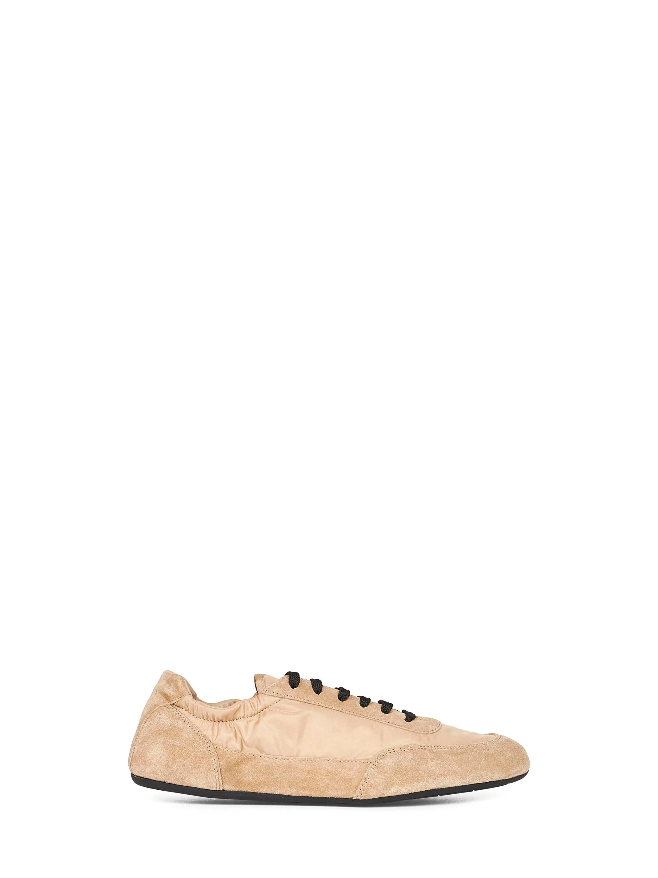 Prada Calzature Women Camel Collapse Sneakers - 1