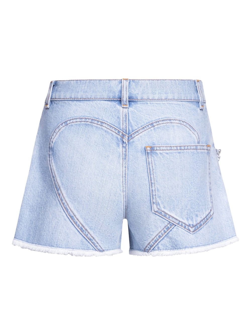 crystal-embellished shorts - 6
