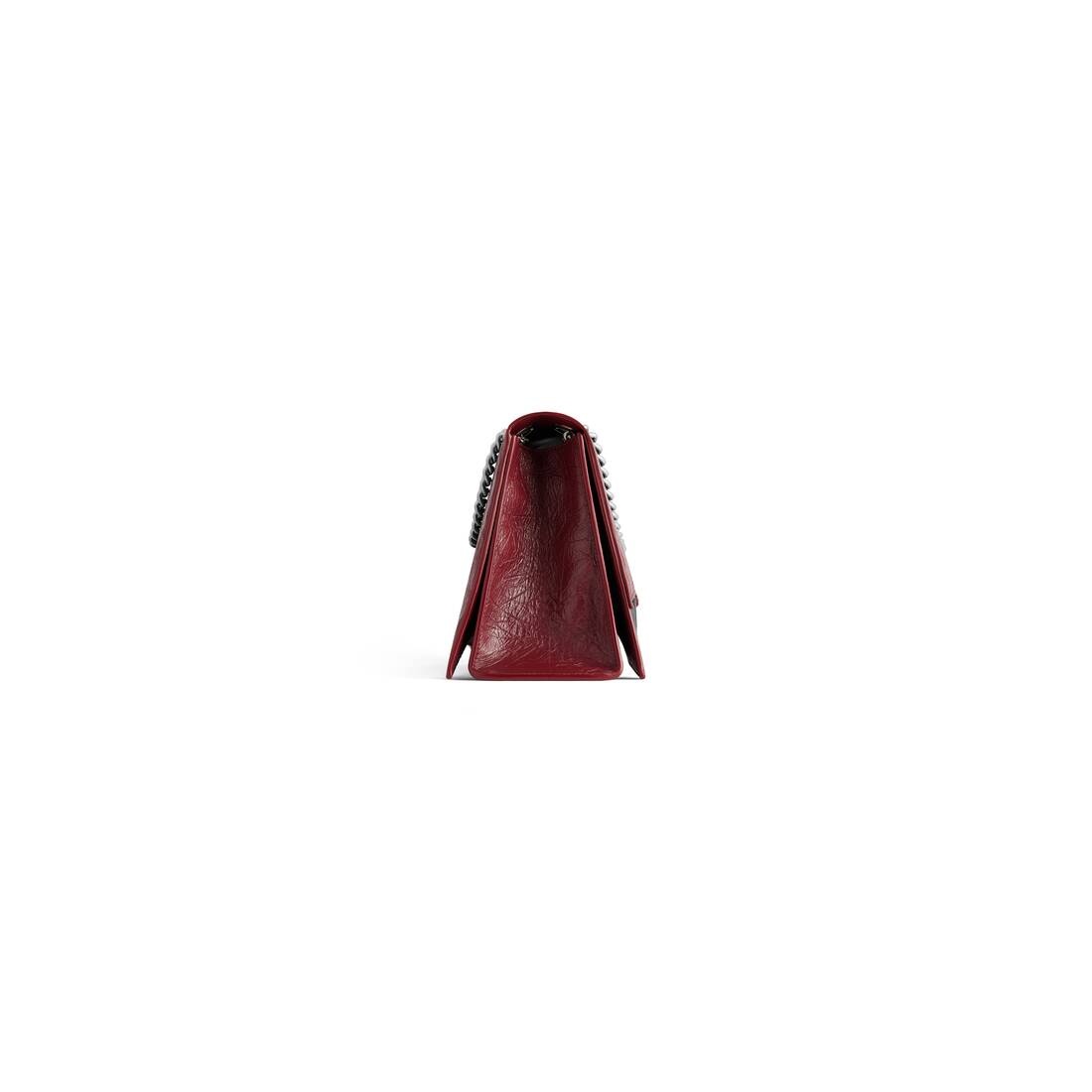 Women's Crush Medium Chain Bag  in Dark Red - 3
