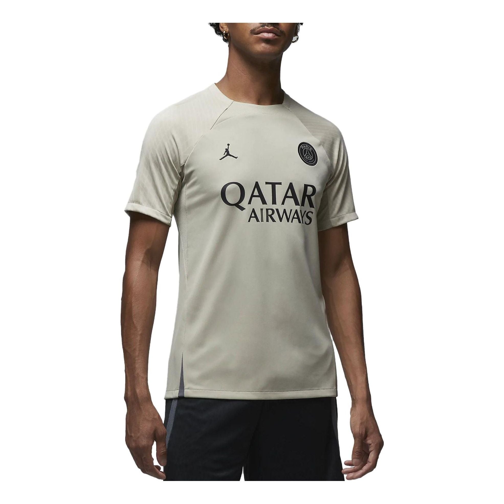 Air Jordan x Paris Saint-Germain Strike Third Dri-FIT Soccer Short-Sleeve Top 'Stone' DZ0786-231 - 1