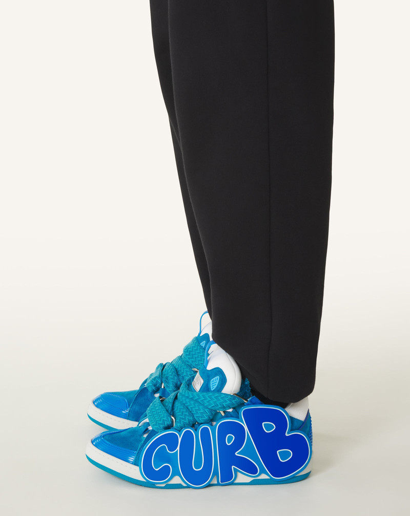 CURB PATCH SNEAKERS IN LEATHER 11