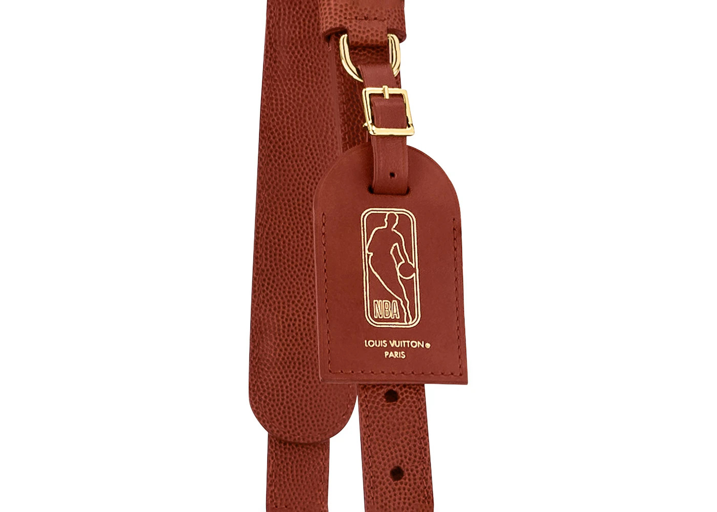 Louis Vuitton x NBA Ball in Basket Ball Grain Leather Black/White - 4