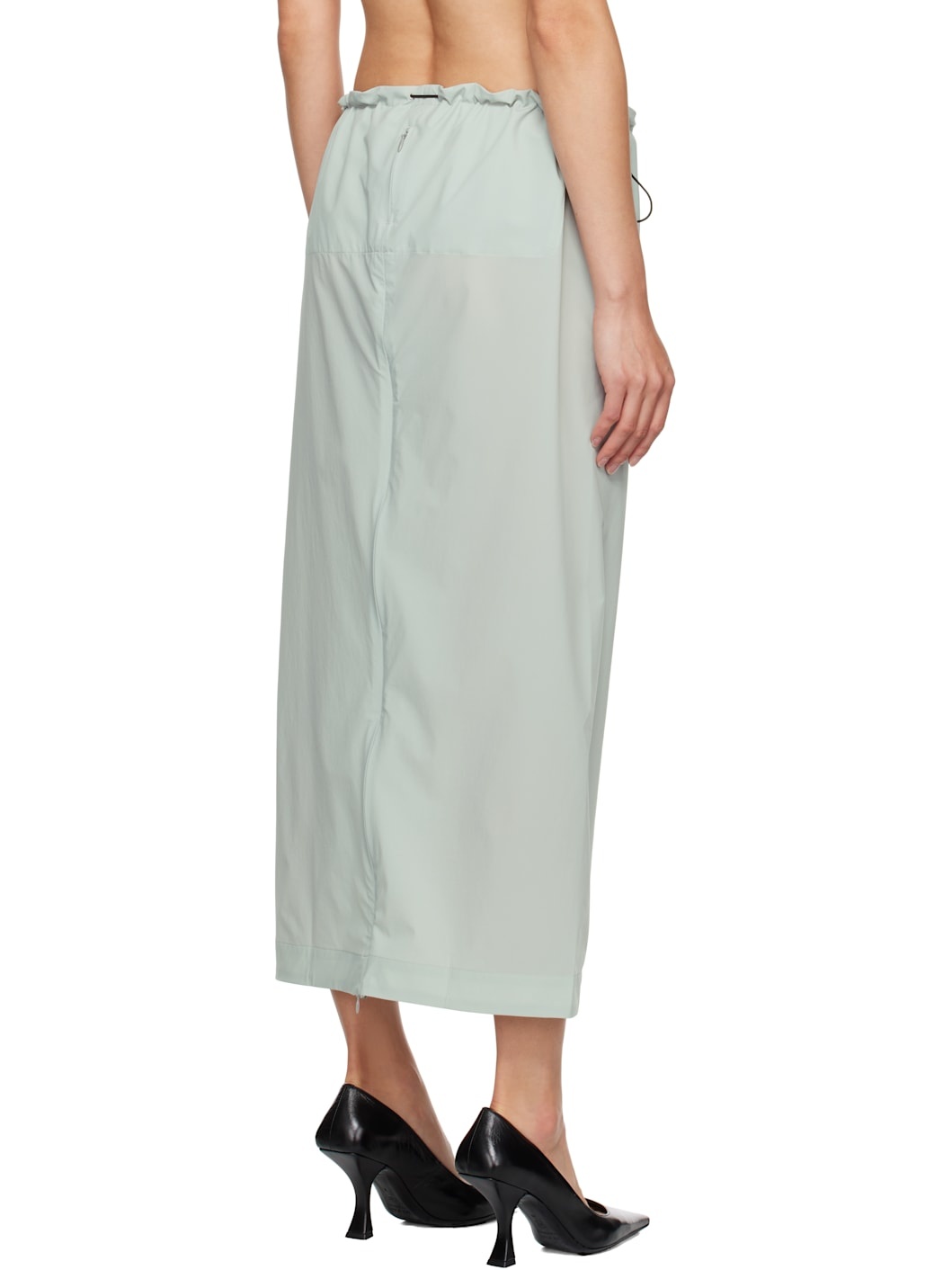 Green Cover Midi Skirt - 3