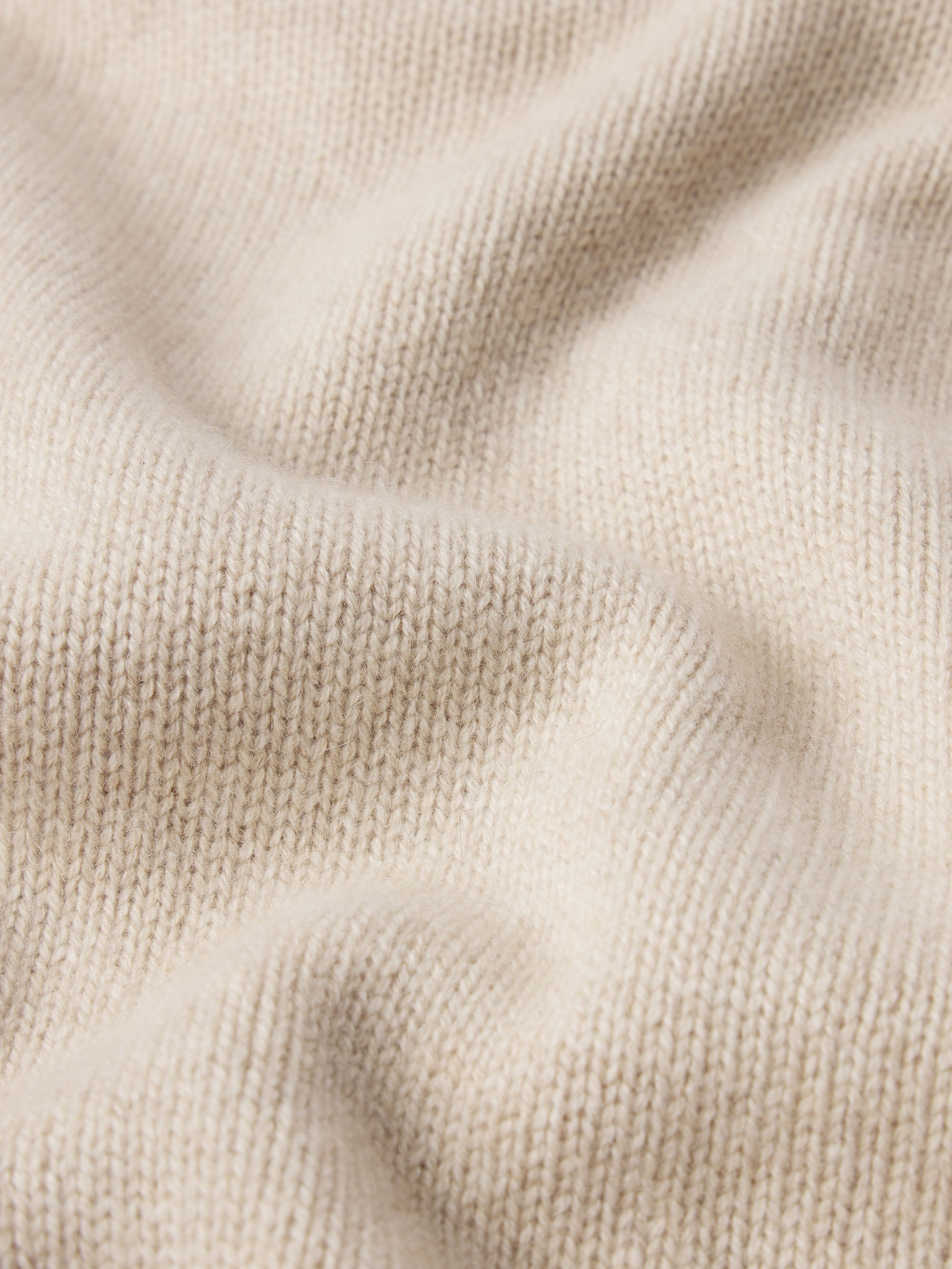 Clean Turtleneck Sweater in Oatmeal Heather - 3