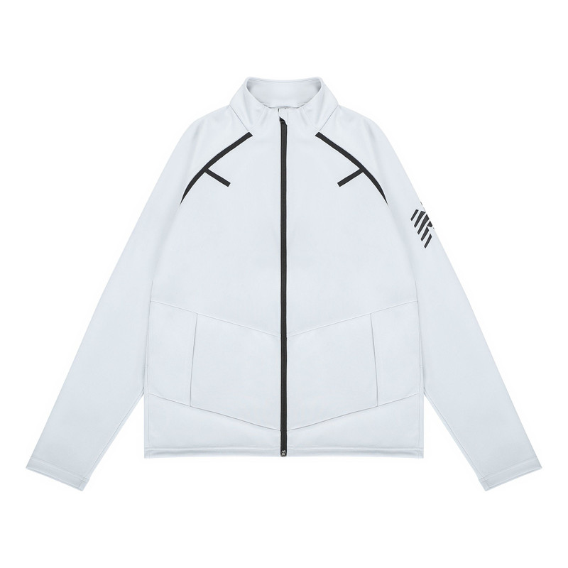 New Balance Tenacity Football Training Track Jacket 'White' AMJ23090-LAN - 1