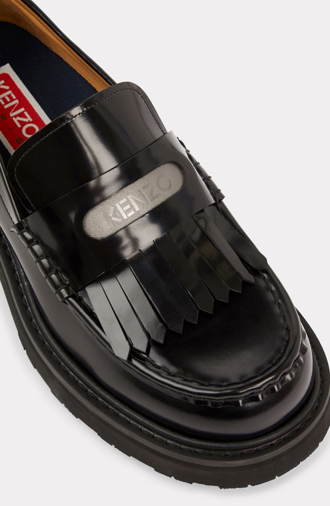 KENZOSMILE leather loafers Men - 4
