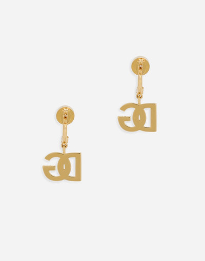 Dolce & Gabbana Earrings with DG logo and rhinestones outlook