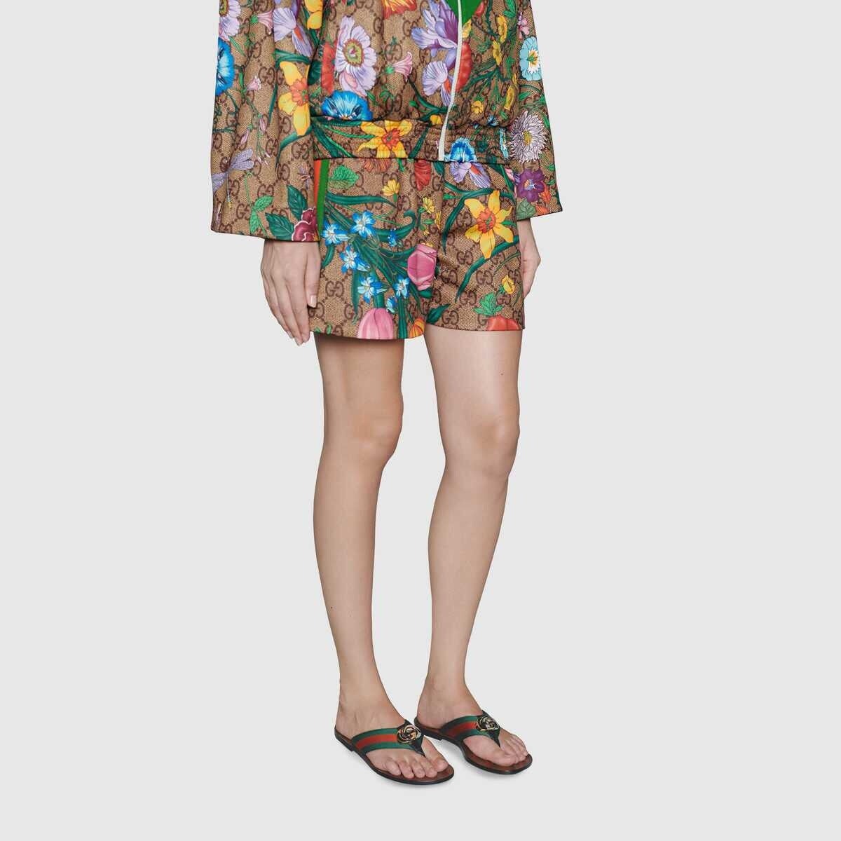 Gucci GG Thong Web Sandals - 4