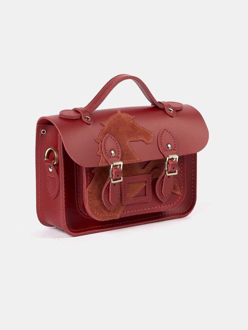 The Year of the Horse Mini - Red with Red Suede Horse 5