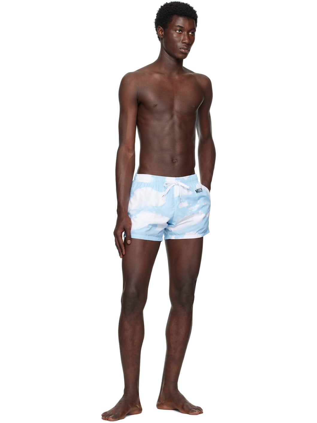 Blue Archive Clouds Swim Shorts - 4