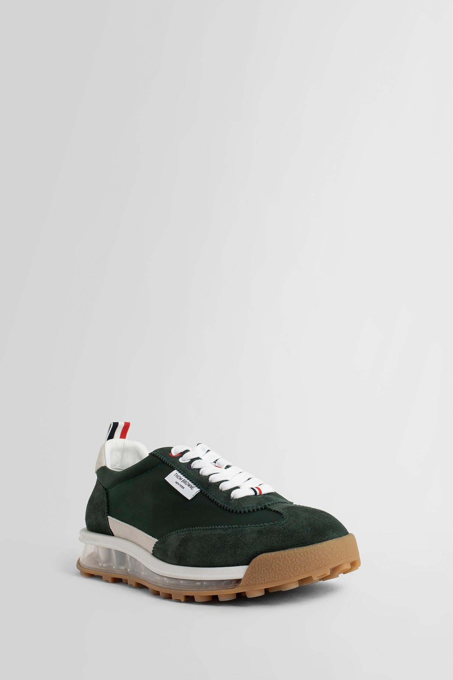 THOM BROWNE MAN GREEN SNEAKERS - 2