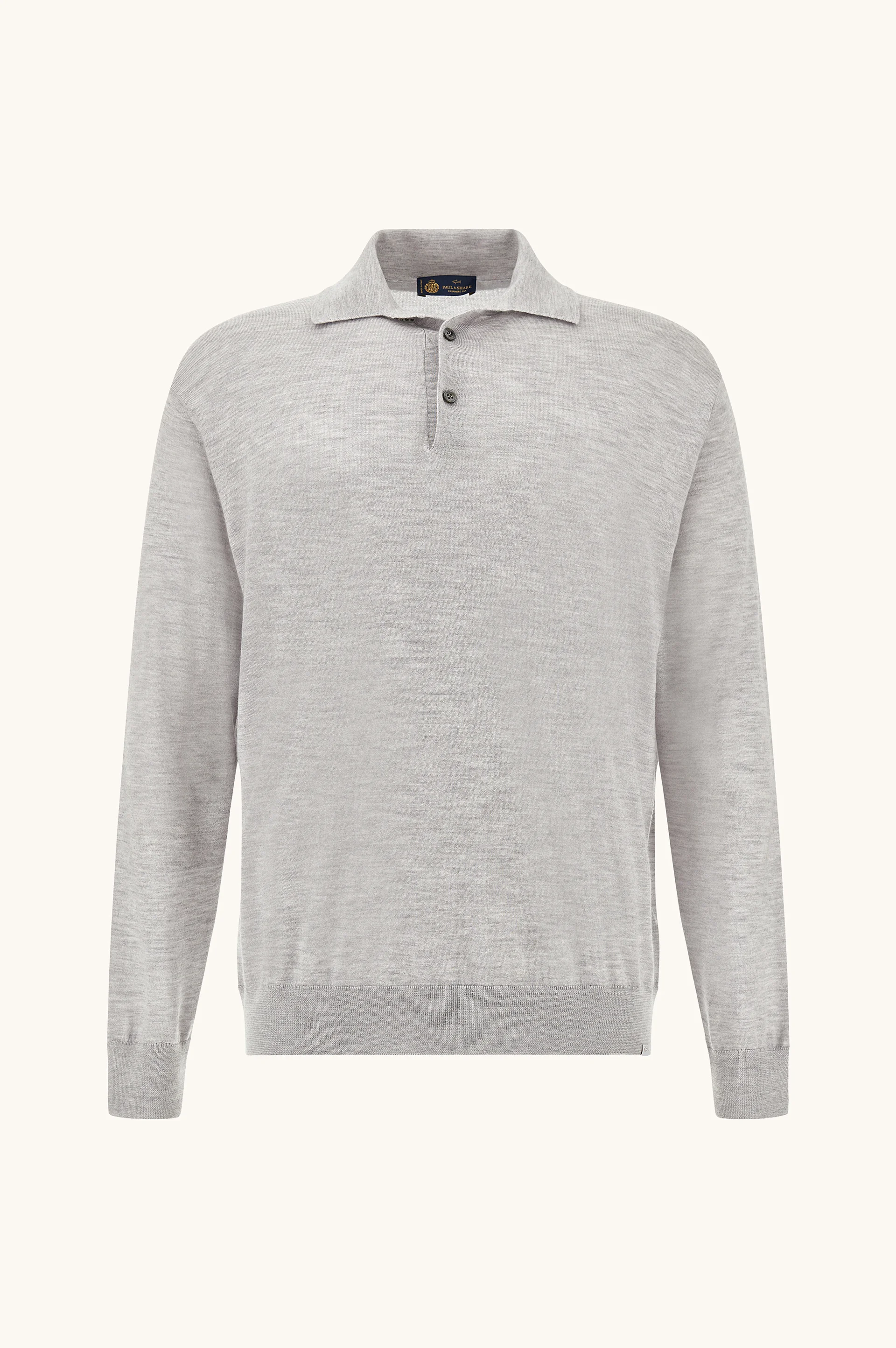 CASHMERE AND SILK POLO SHIRT - 1