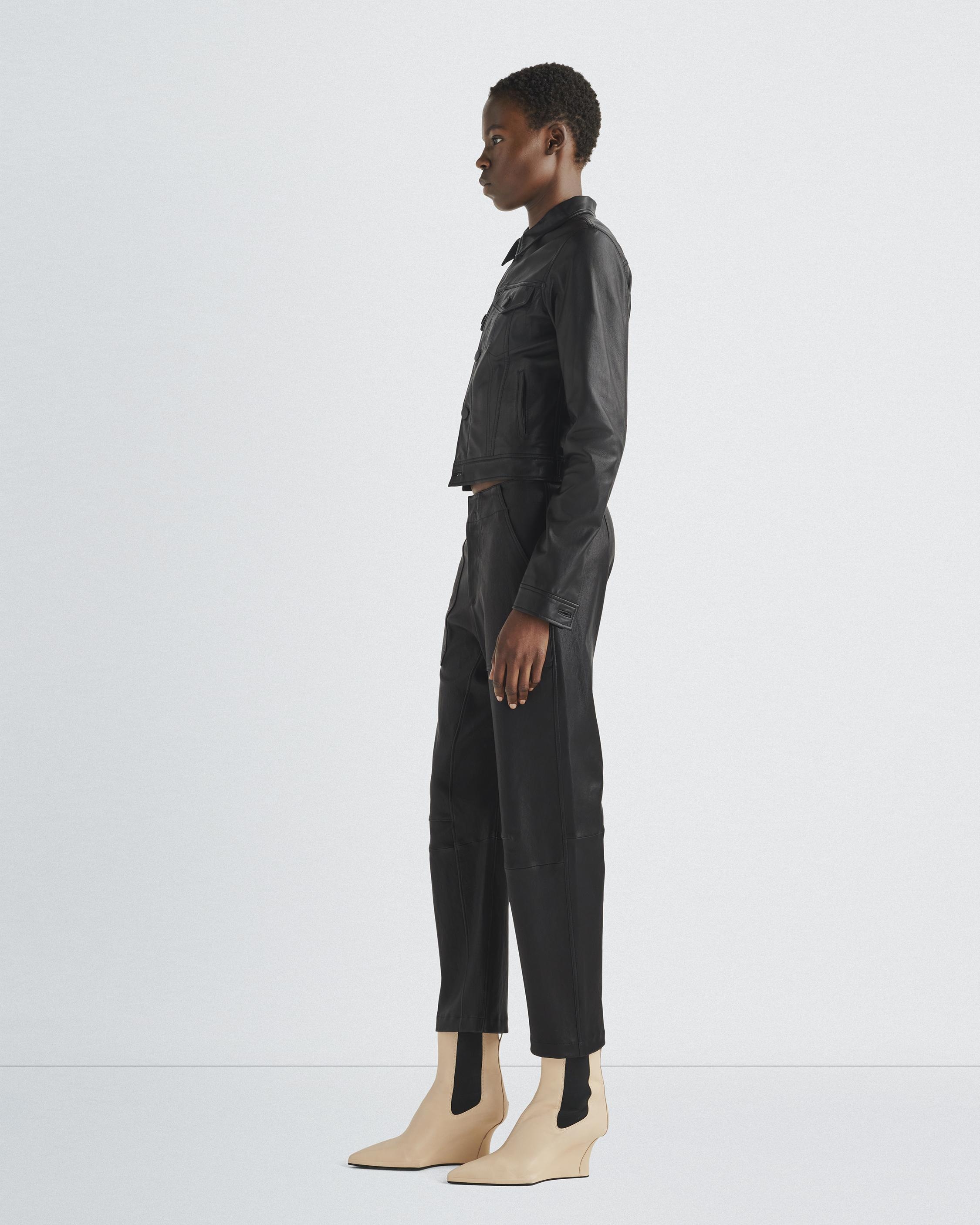 Leyton Workwear Leather Pant
Relaxed Fit - 4