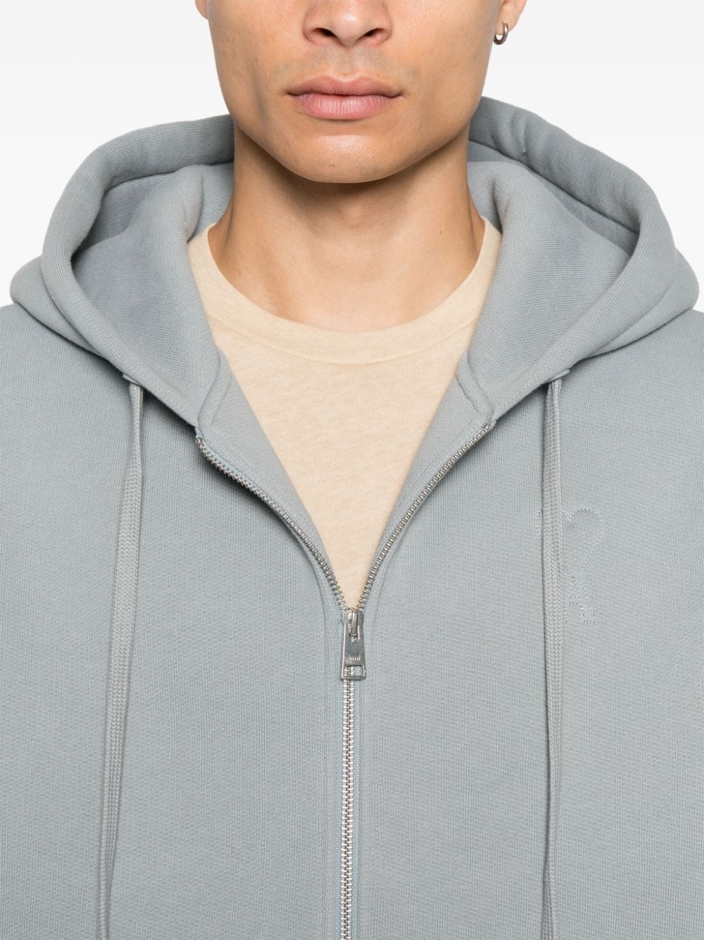 Ami de Coeur zip-up hoodie - 5