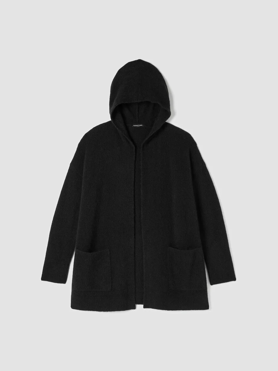 Cashmere Silk Bliss Hooded Cardigan - 1