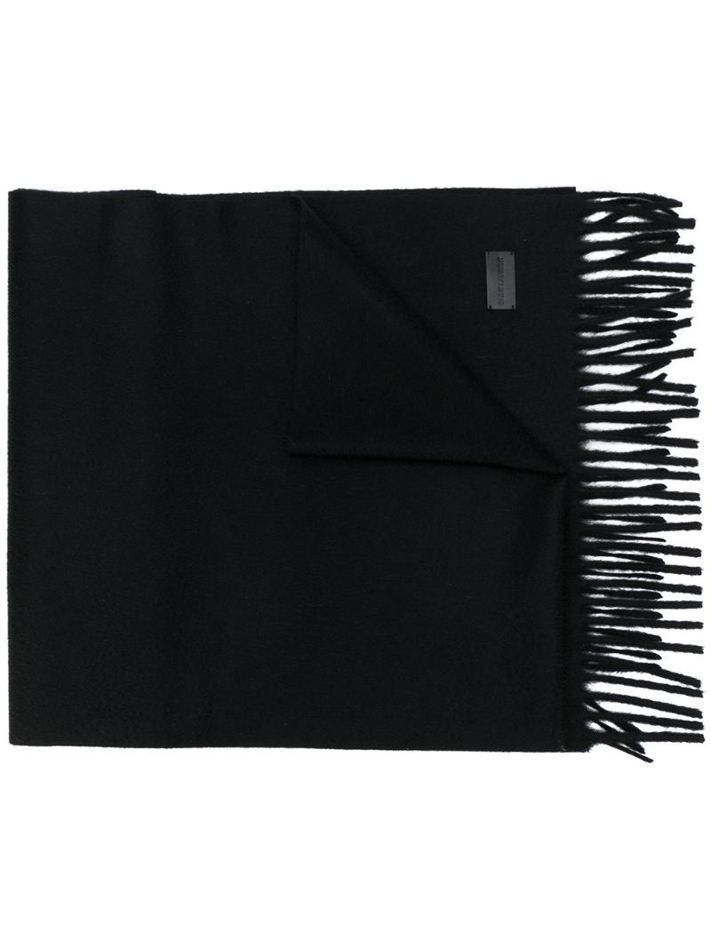 fringed scarf - 1