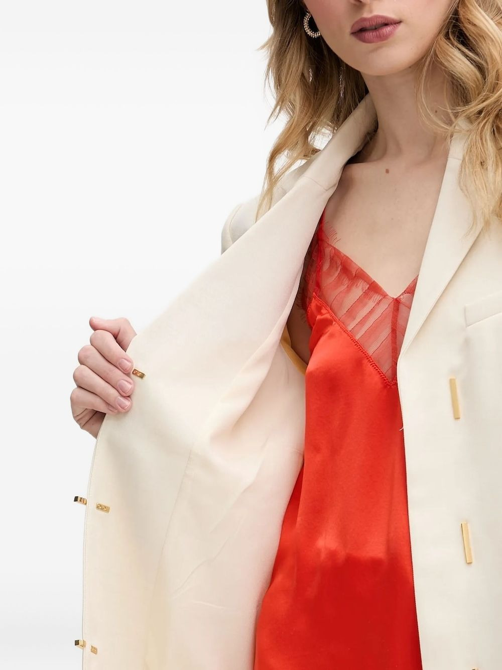 split-sleeve blazer - 5