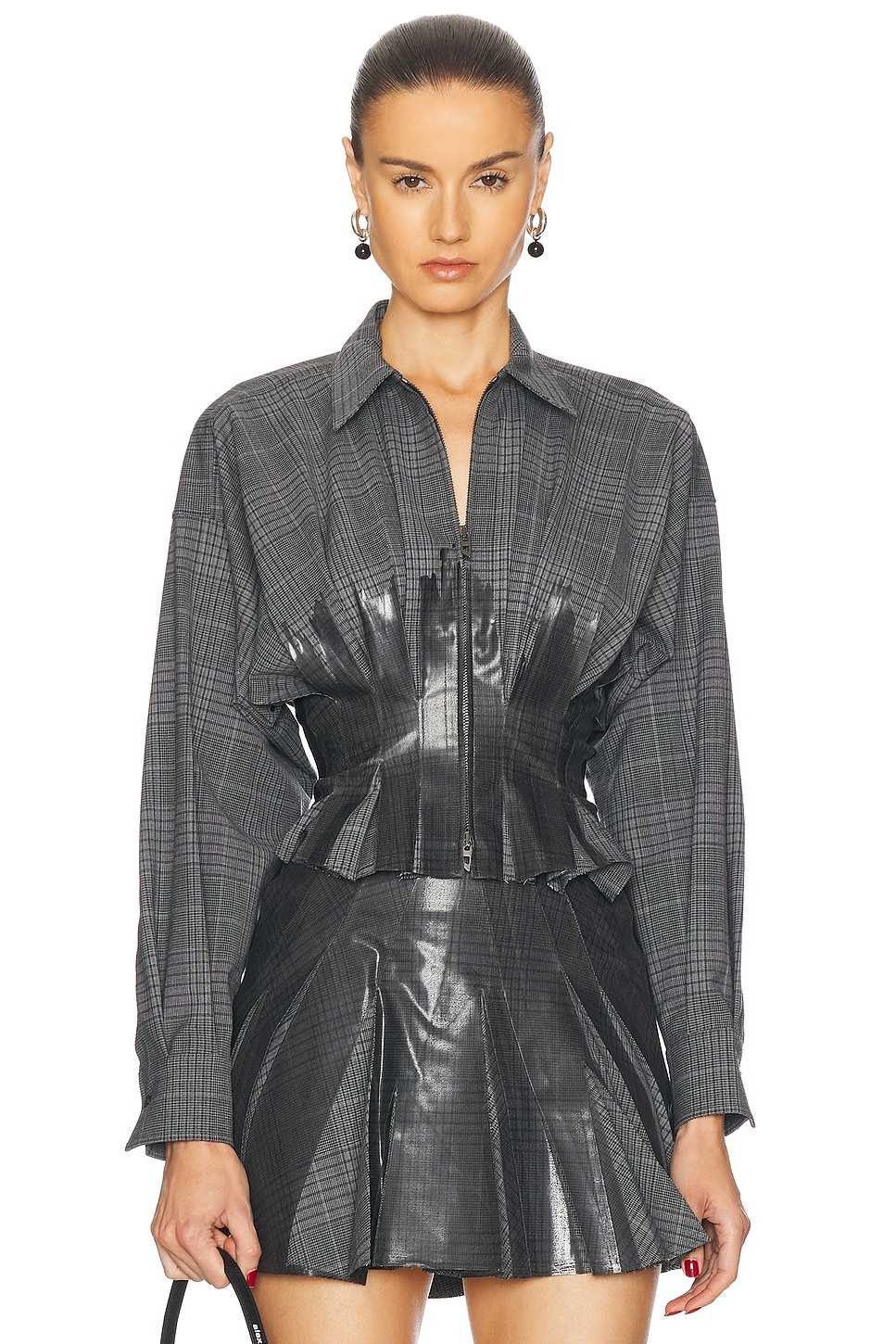 Tailored Long Sleeve Top - 1