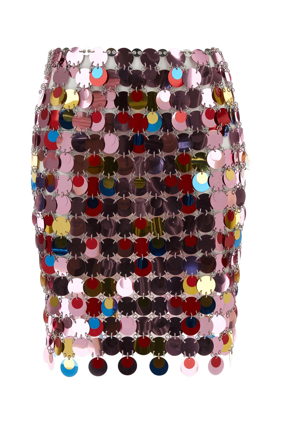 Multicolor maxi sequins skirt - 1