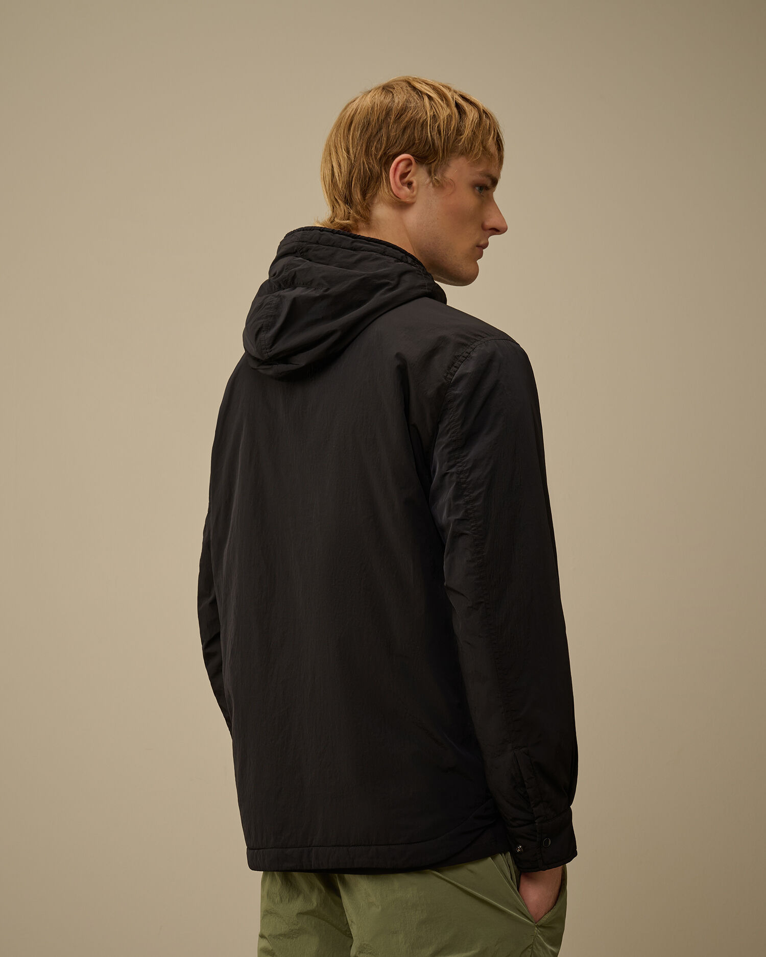 Chrome-R Hooded Zipped Overshirt - 4