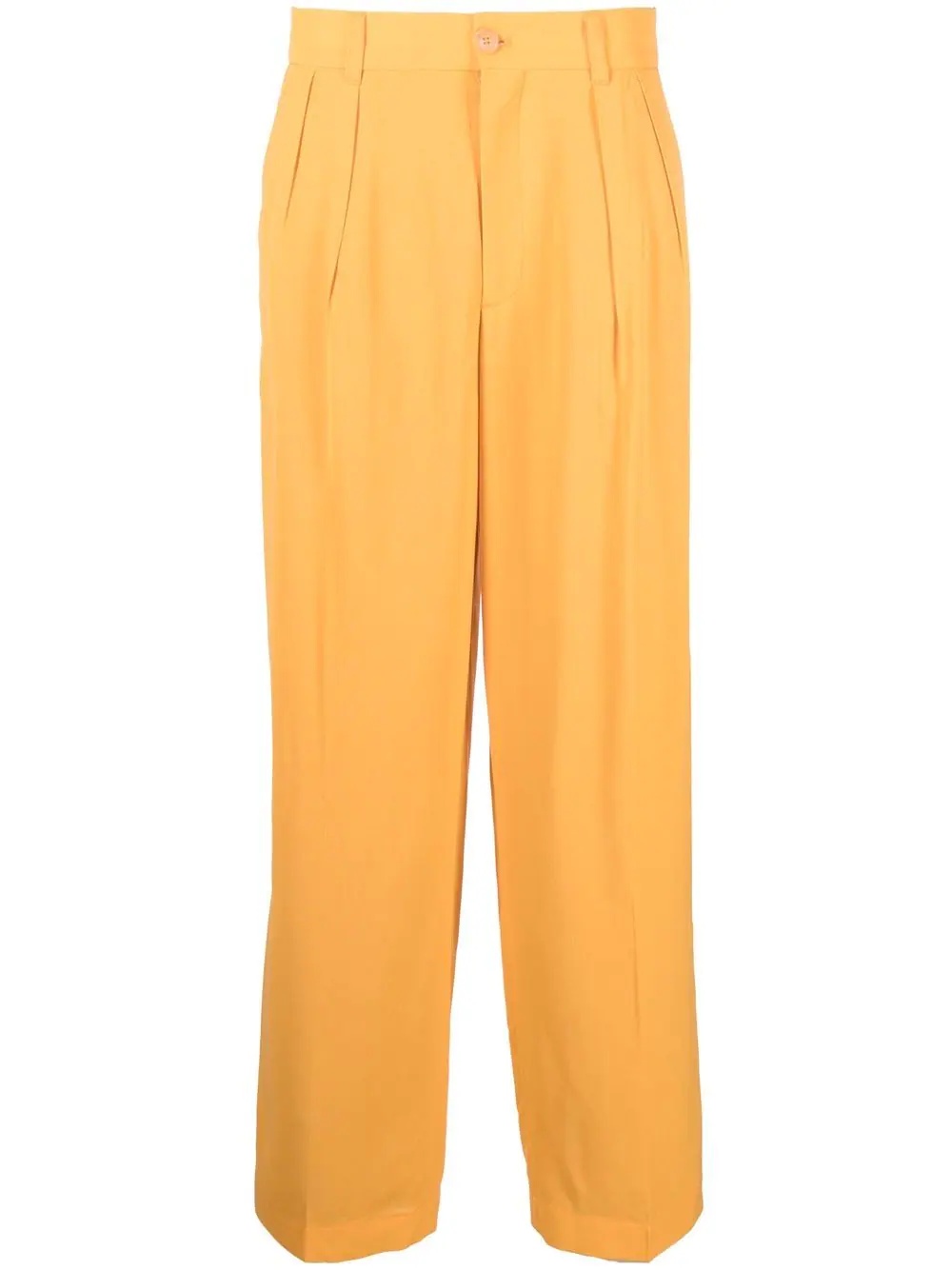 wide-leg tailored trousers - 1