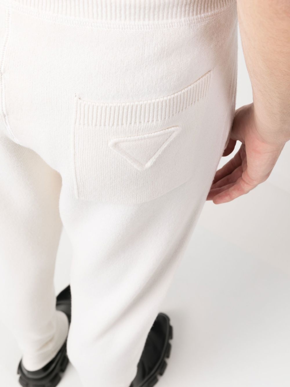 triangle-logo track pants - 5
