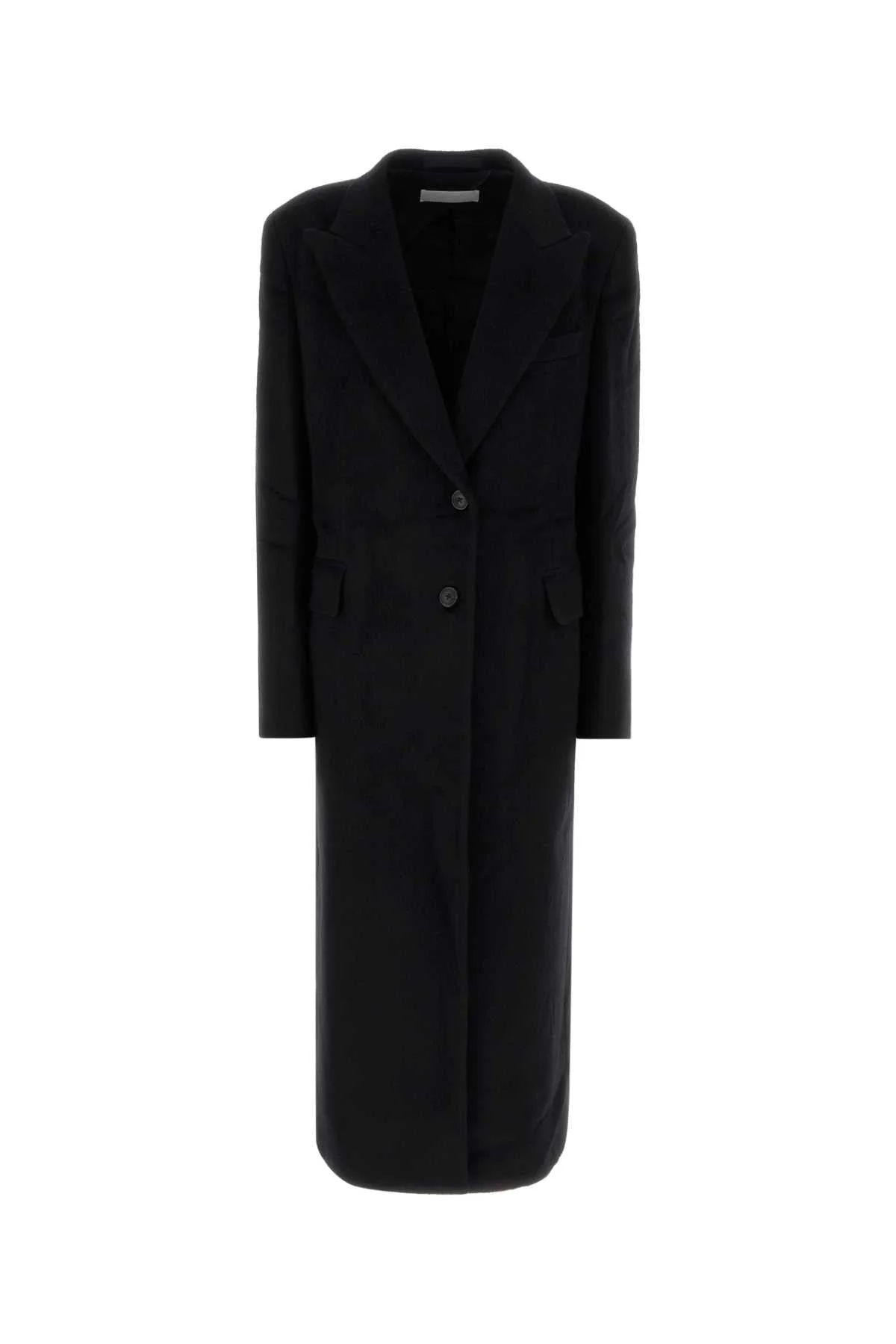 Our Legacy Women Black Wool Blend Coat - 1