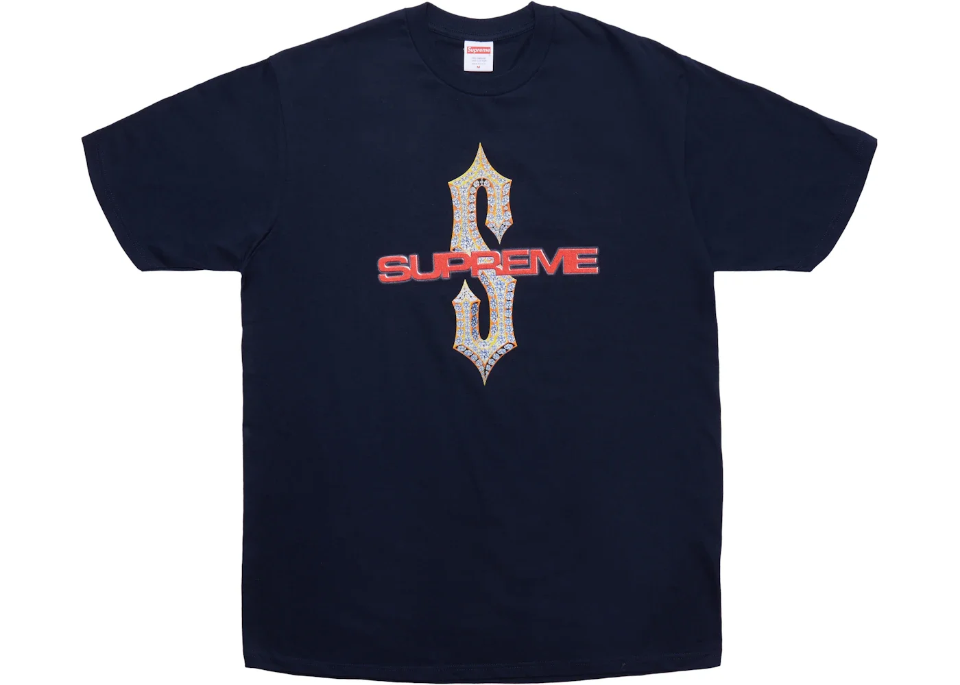Supreme Diamonds Tee Navy - 1