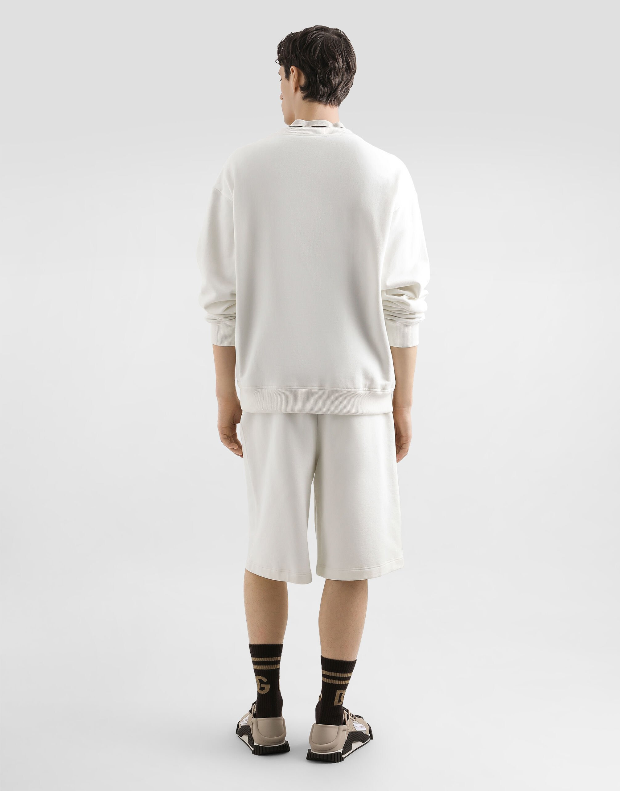 Sweatshirt with print and embroidery - 3