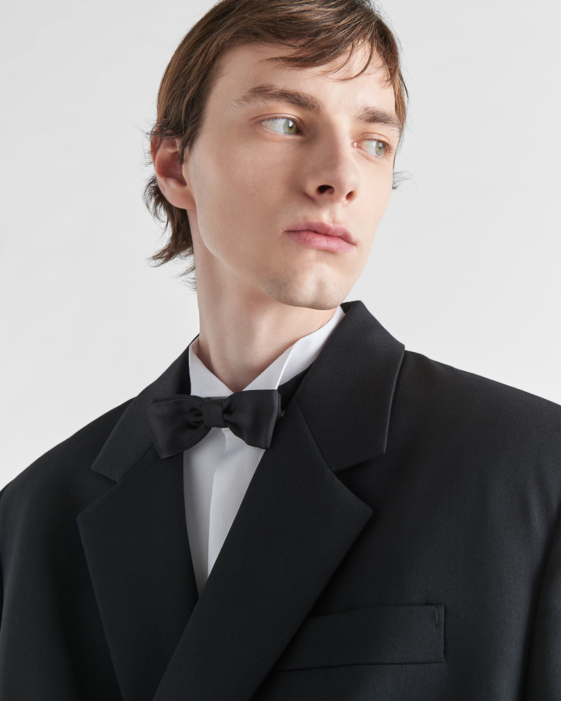 Prada Satin bow-tie outlook