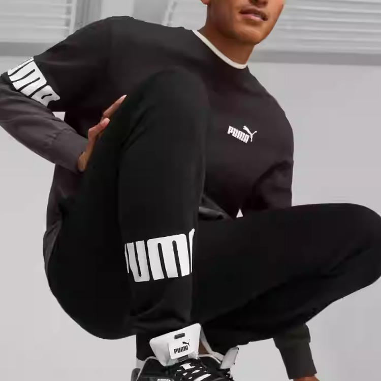 PUMA Power Sweatpants 'Black' 676669-01 - 5
