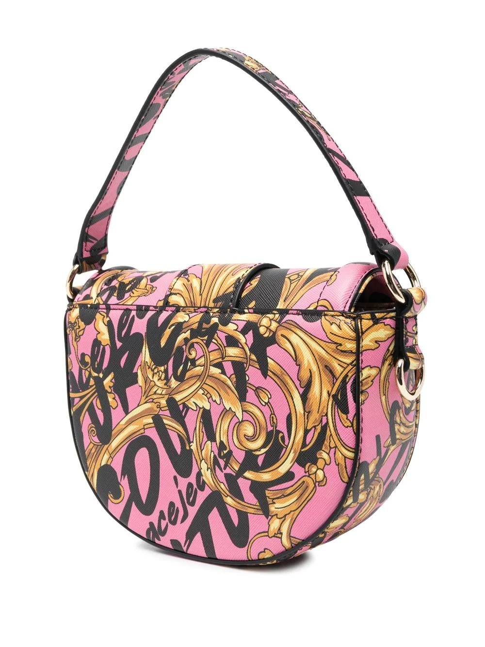 baroque-print shoulder bag - 3