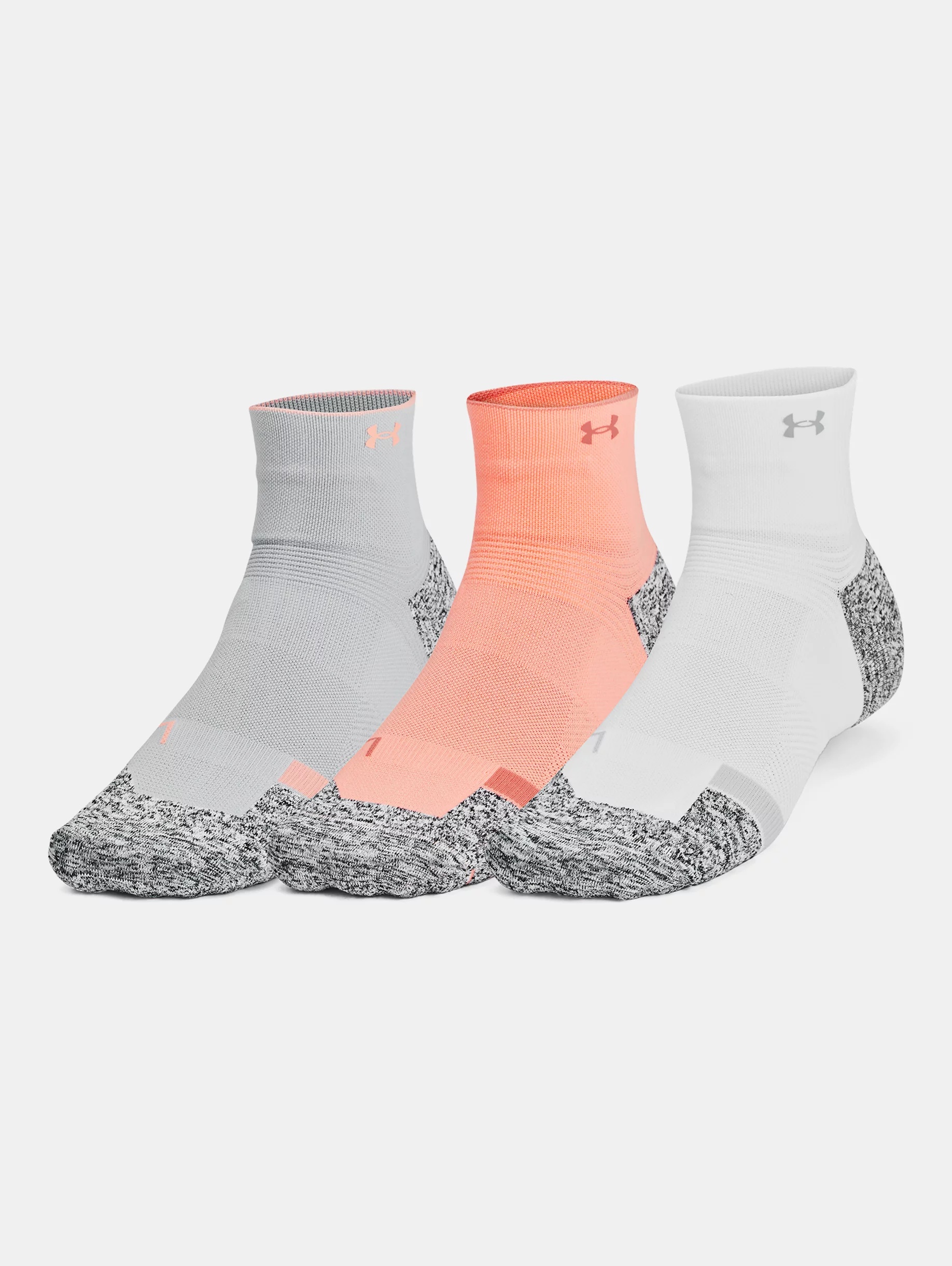 Unisex UA ArmourDry® Pro 3-Pack Quarter Socks - 3