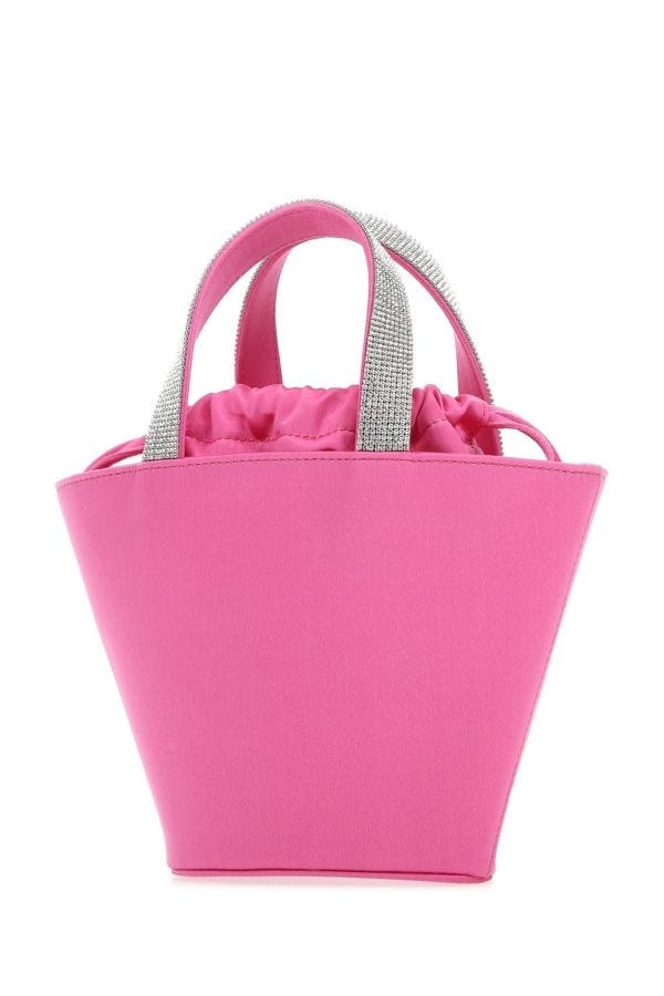 Fuchsia satin Rih handbag - 2