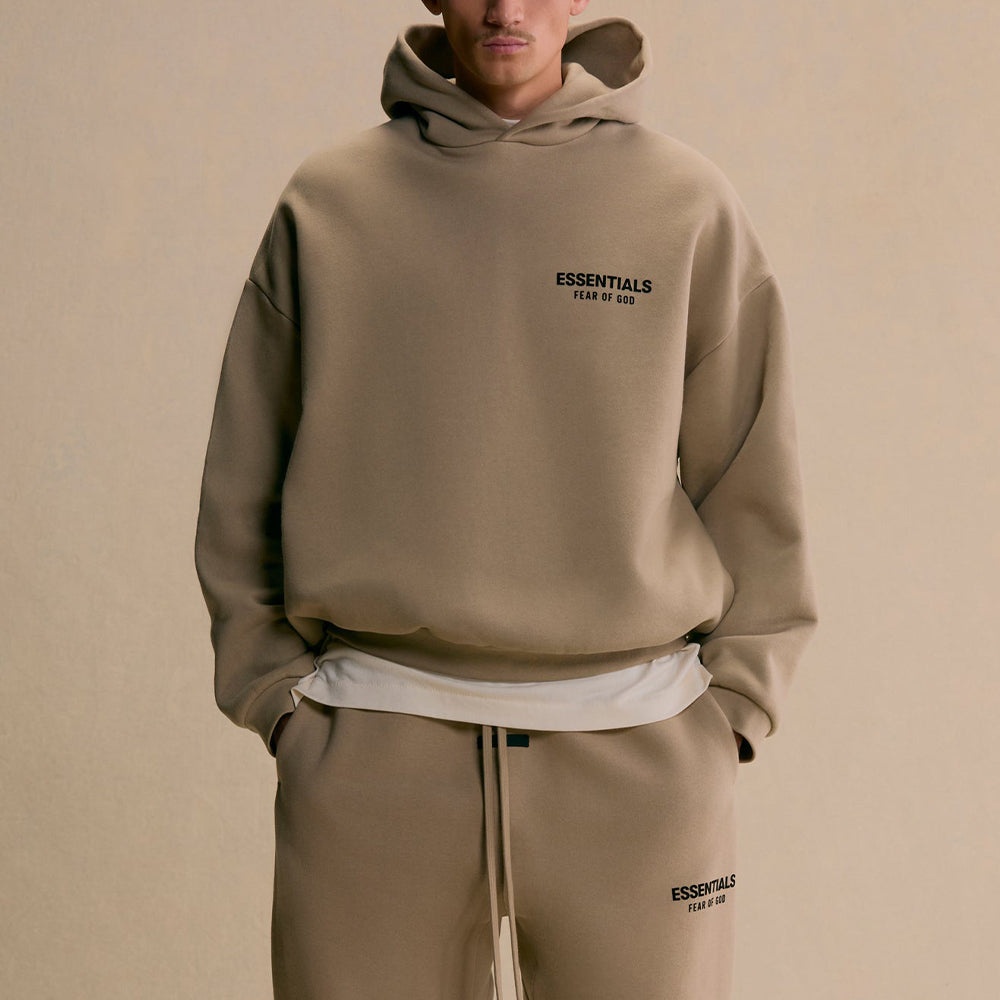 Fear of God Essentials Fleece Hoodie II 'Desert Sand' 192HO246257F - 3