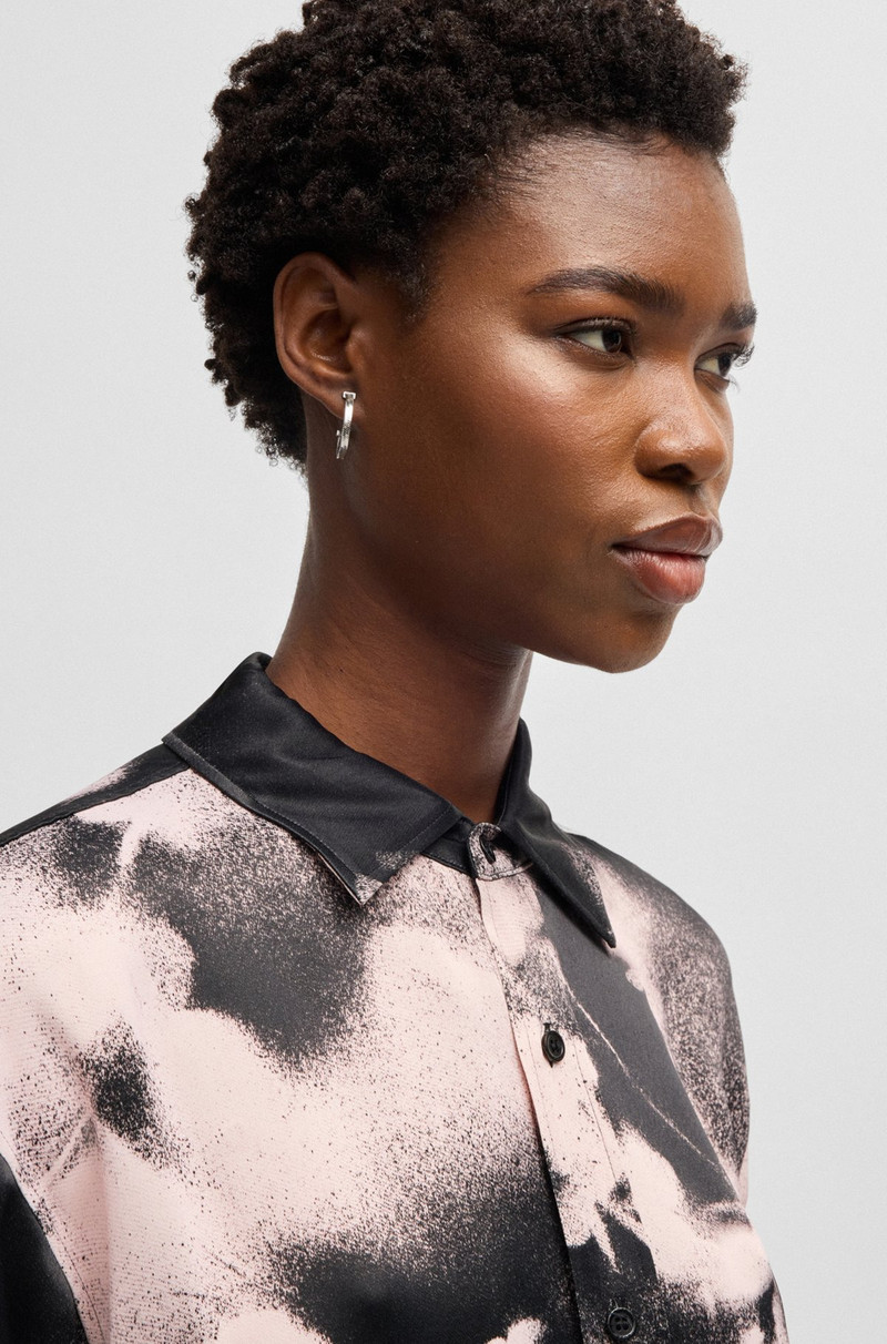 TAILORED BLOUSE WITH FLORAL PRINT 4
