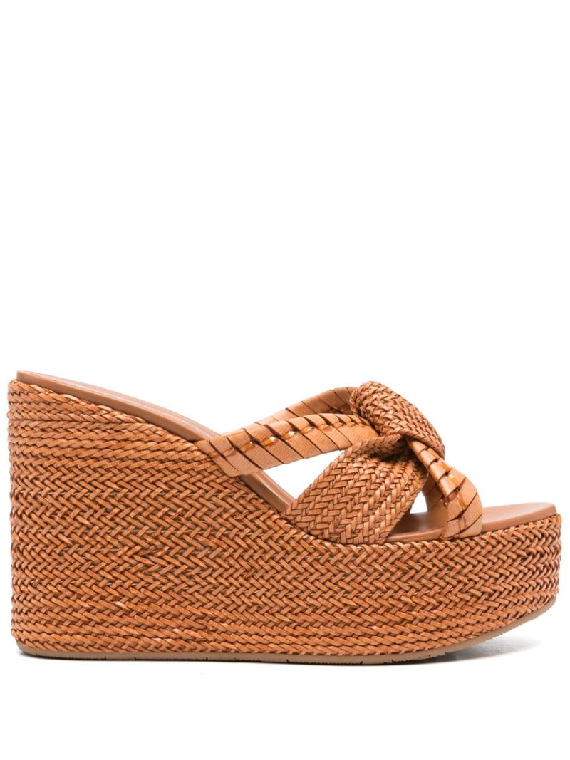 Formentera 80mm leather sandals 1