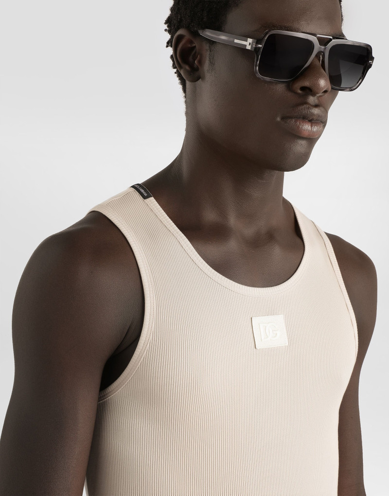 Dolce & Gabbana Ribbed tank top outlook