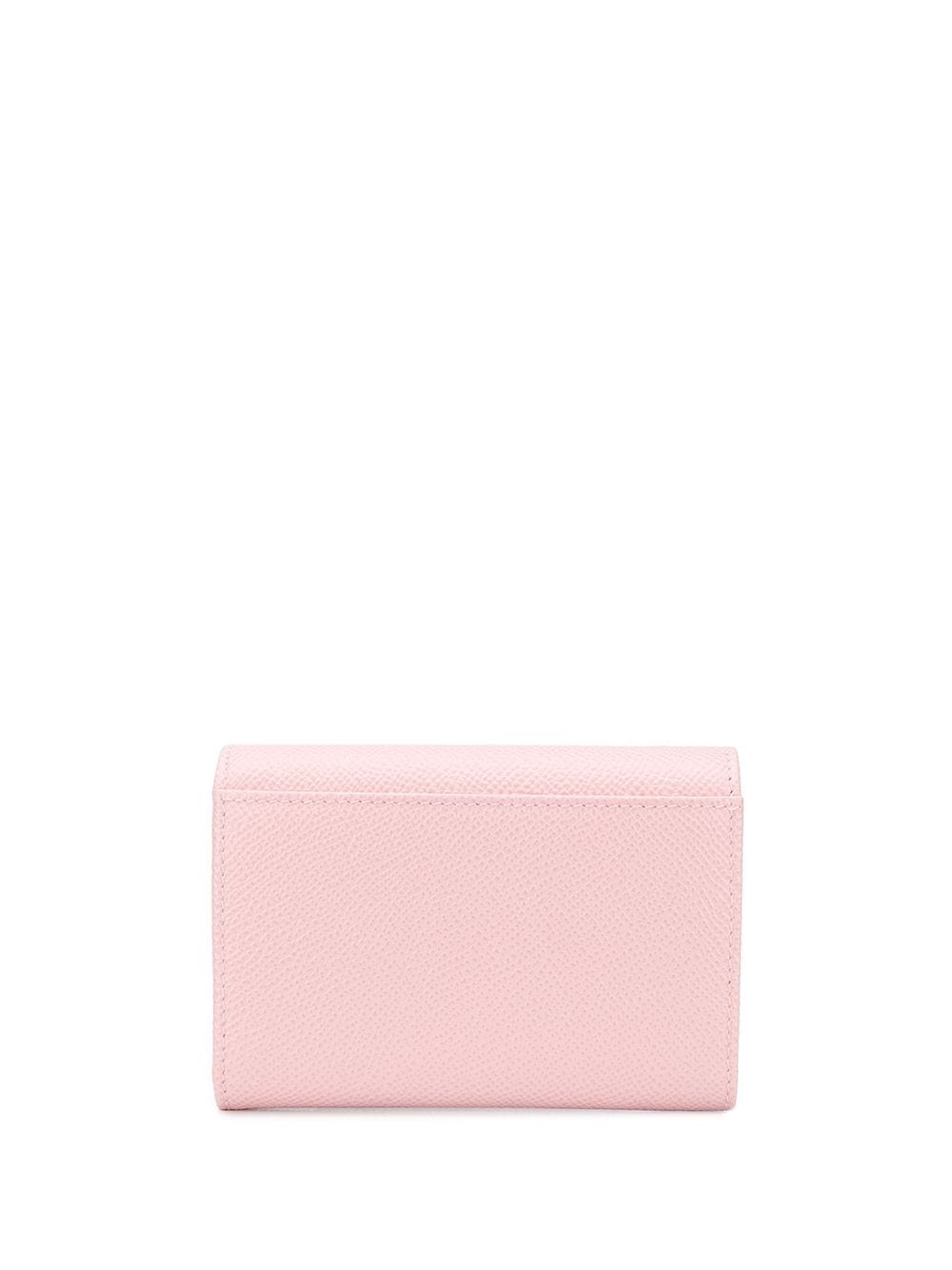 crystal embellished continental wallet - 2